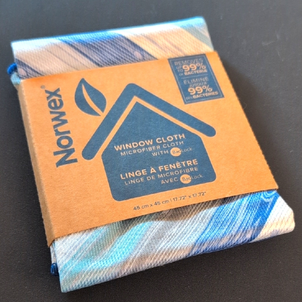 Norwex Blue Window Cloth